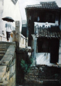 Février Chinois Chen Yifei Peinture à l'huile